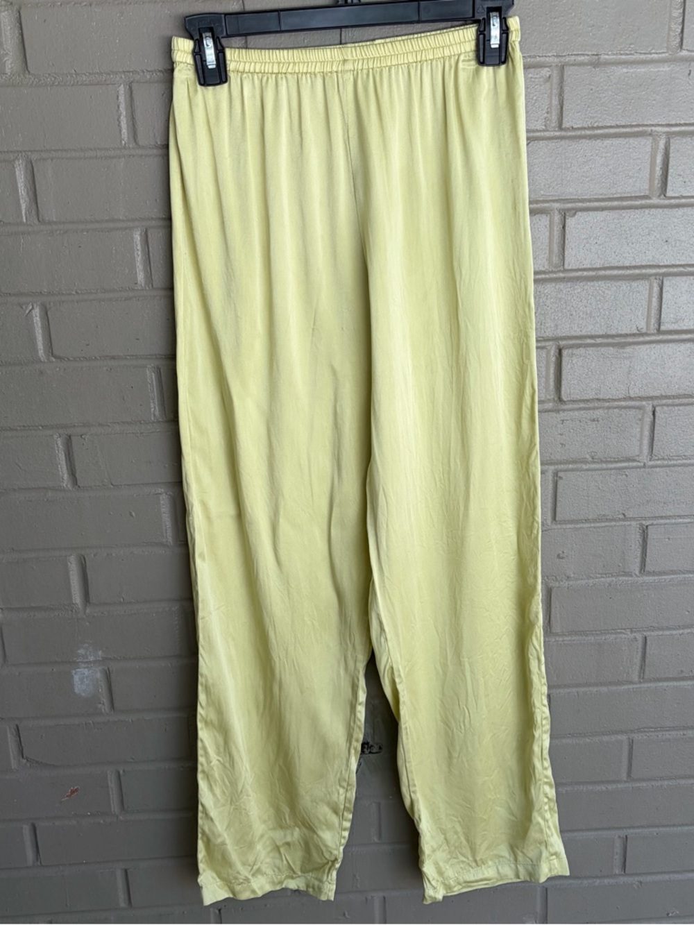 ASilk 100% Silk Vintage Luxury Pajama Pants Small